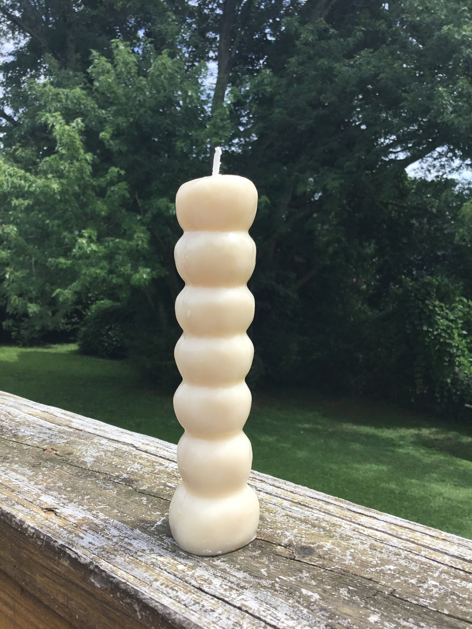 7 Knob Candles, Wishing Candles, Purification, Cleansing, Banishing, White, Ritual Candles