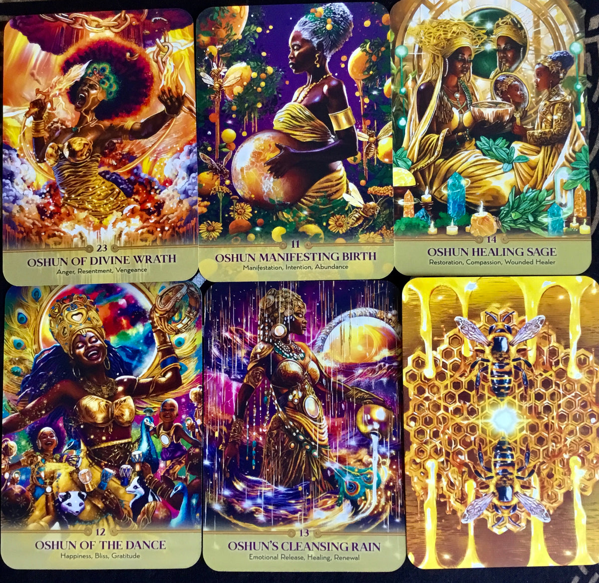 The Faces of Oshun Oracle deck