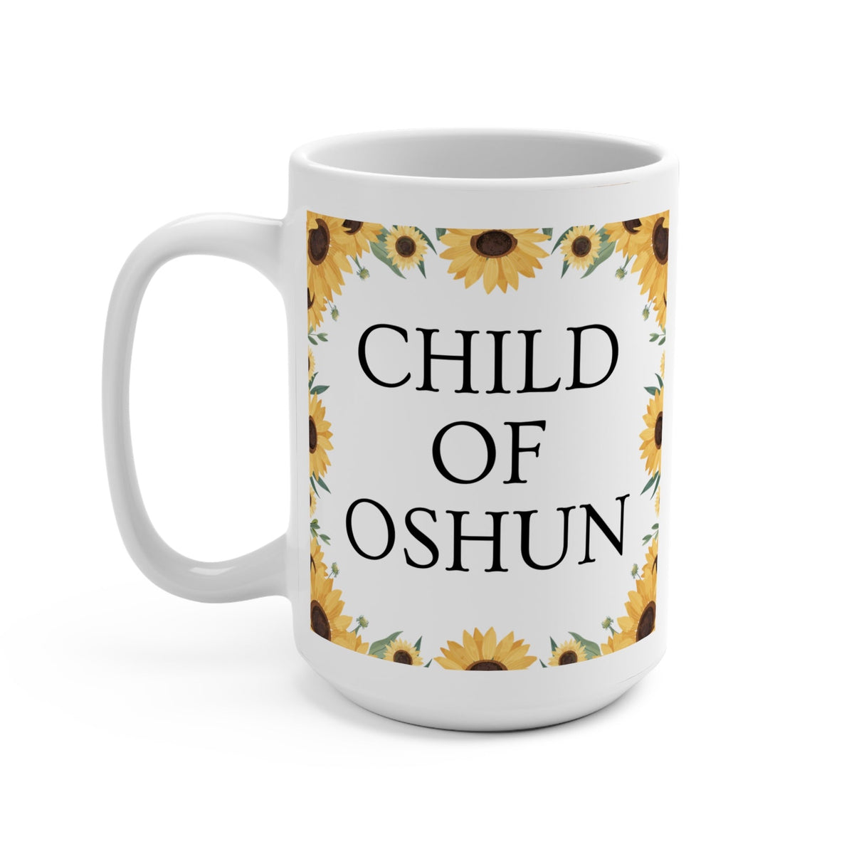 Child of oshun coffee mug, goddess oshun