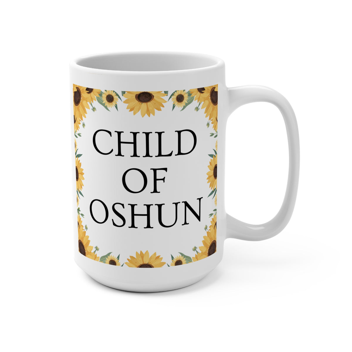 Child of Oshun Ceramic 15oz mug
