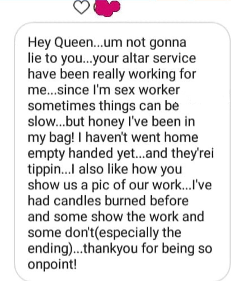 Custom Altar Service, Hoodoo, Rootworker, Hoodoo Practitioner, Southern Conjurer, Rituals, Protection Spells, 7 day candles,Love Spells, Money Spells