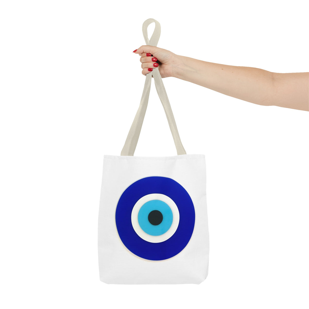 Evil Eye Protection Boho Style Tote Bag (AOP)