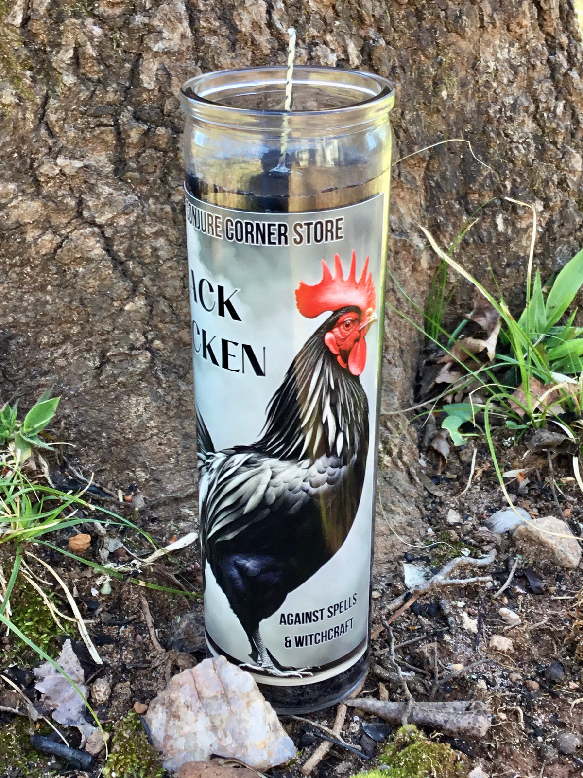 Black Chicken Spell Candle