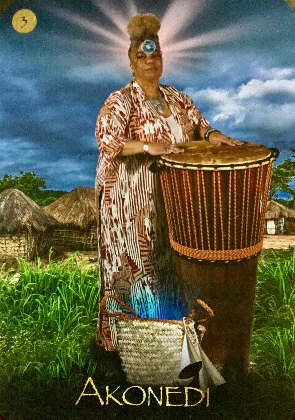 Black Goddess Within Oracle Cards