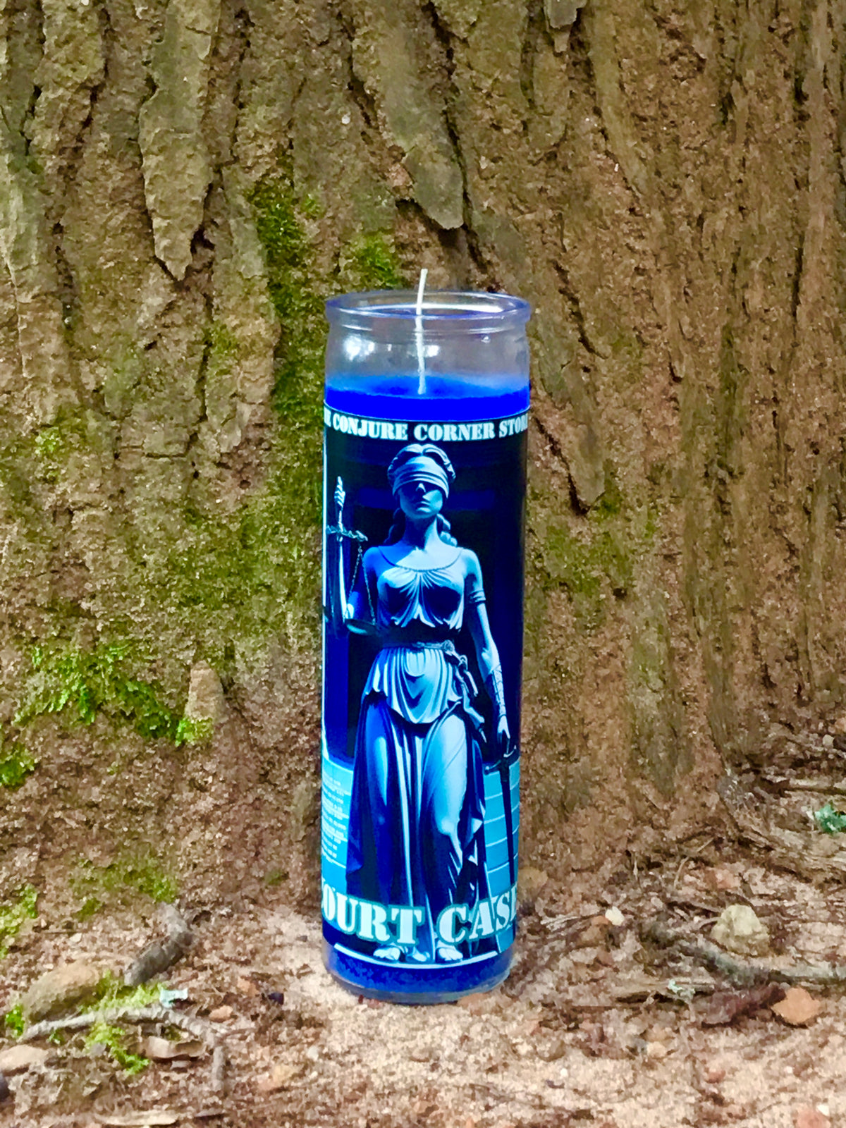 Court Case Candle for Justice in Court
