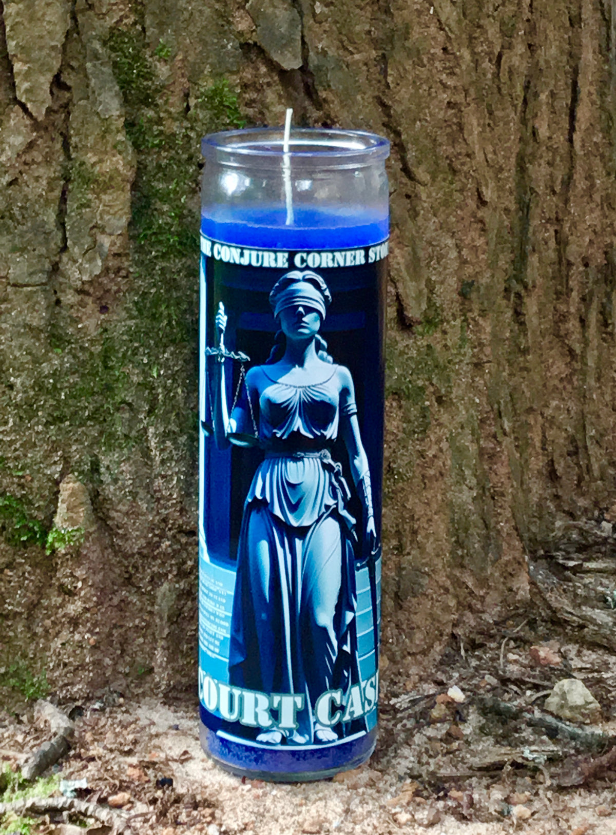 Court Case Candle for Justice in Court