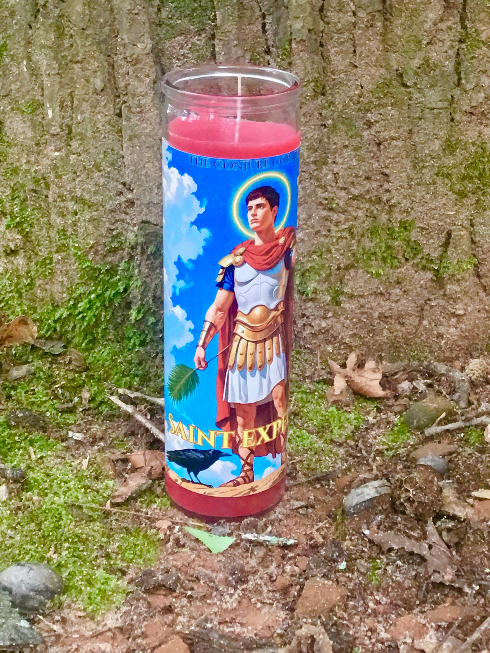 Saint Expedite Candle