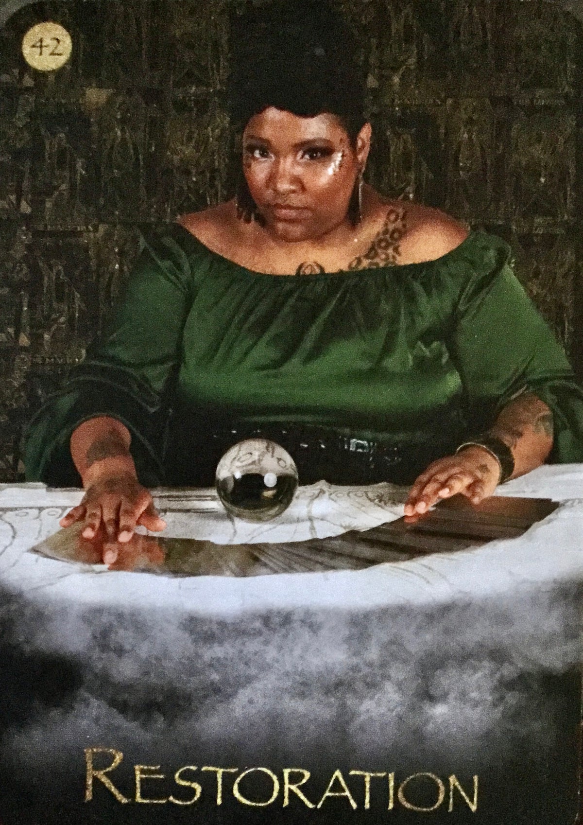Black Goddess Within Oracle Cards