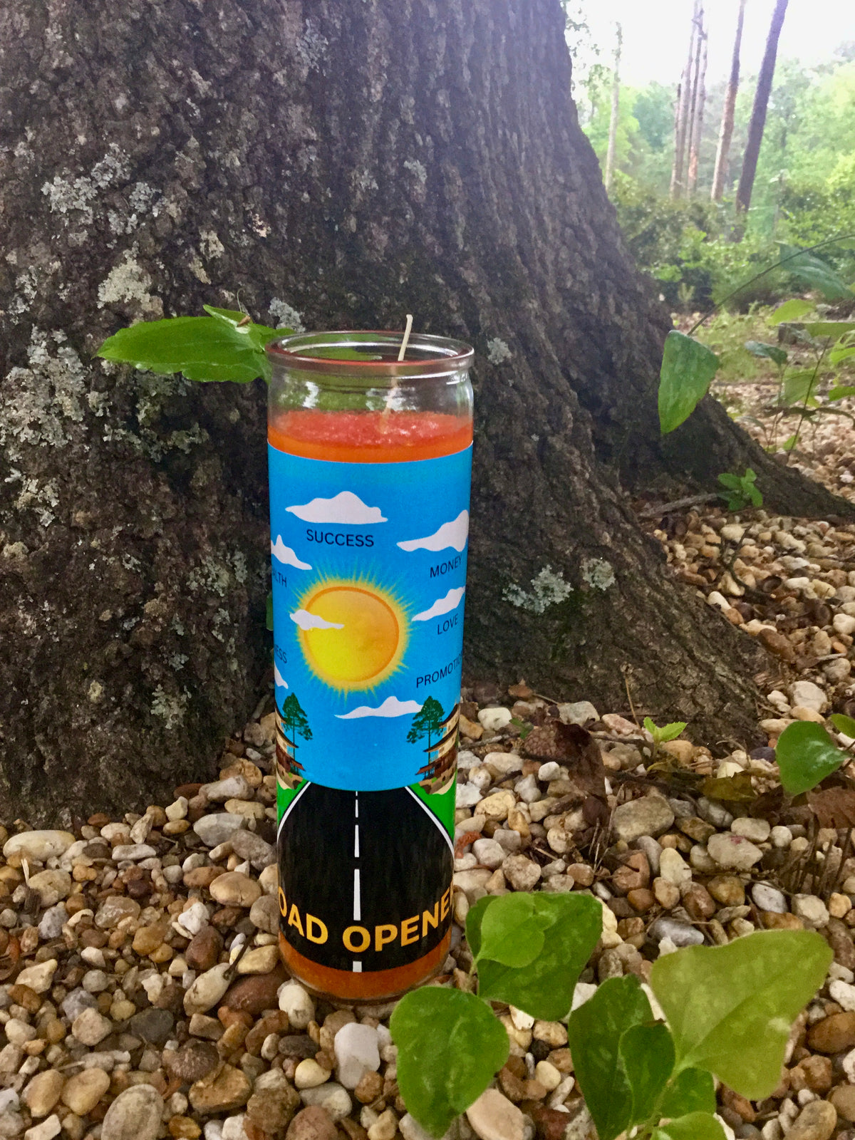 Road Opener Intention Candle