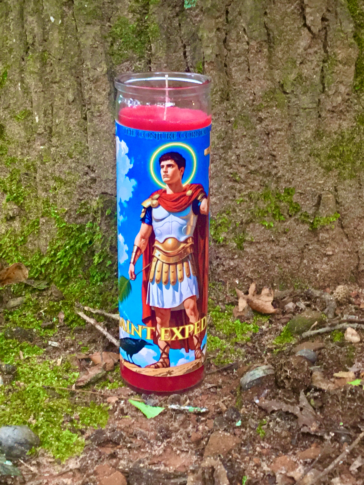 Saint Expedite Candle