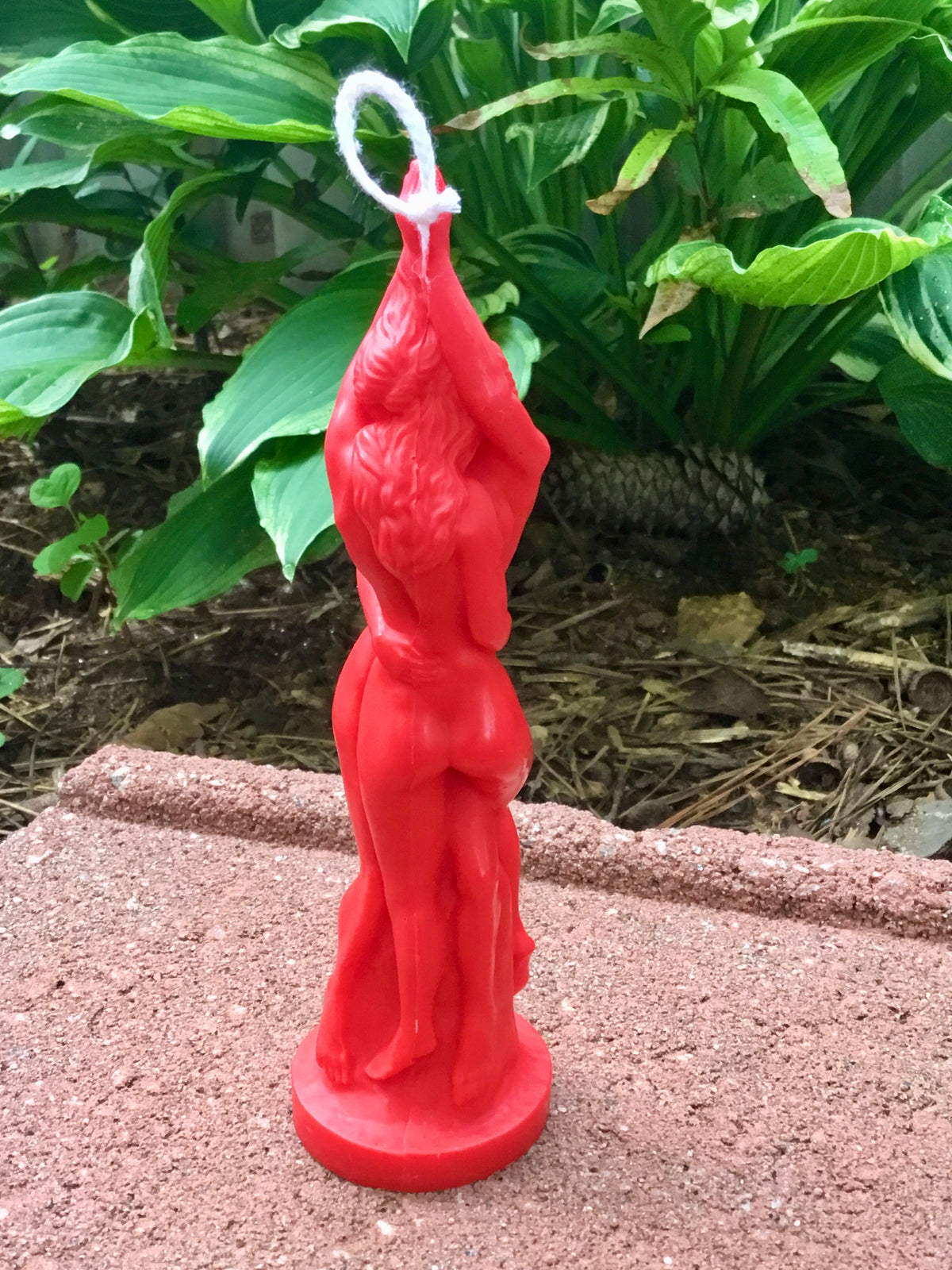 Alice and Eve lesbian spell candle for love rituals