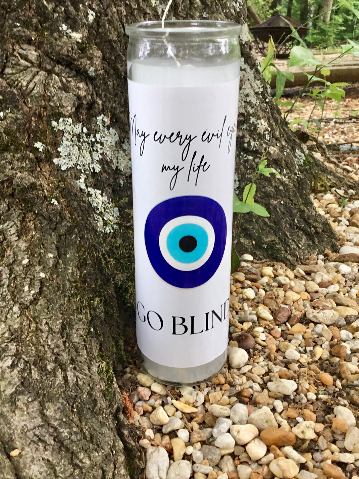 Evil eye protection candle, evil eye spell candle , evil eye candle ritual for protection 