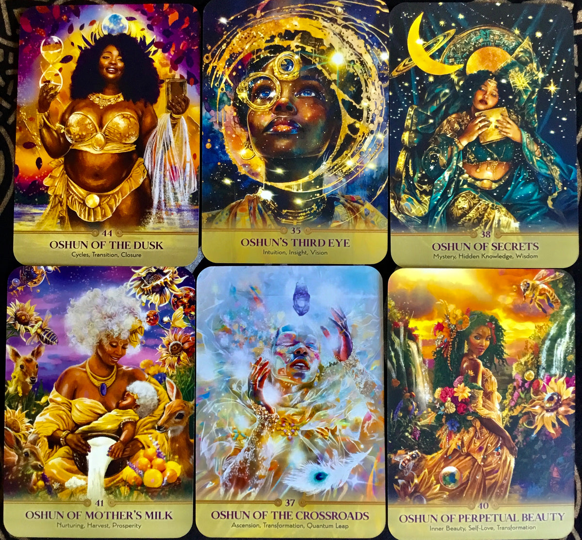 The Faces of Oshun Oracle deck