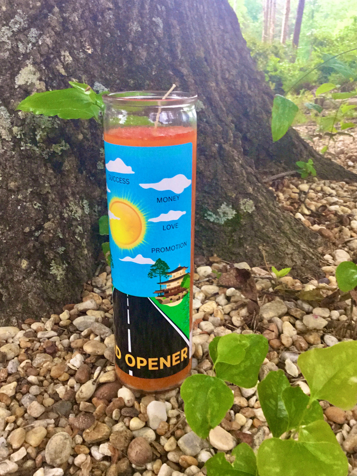 Road Opener Intention Candle