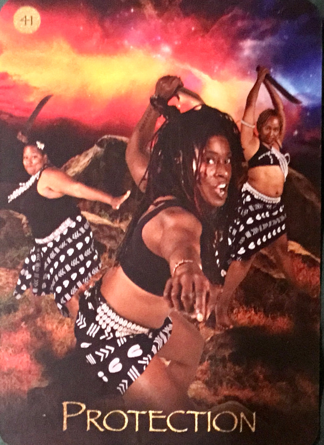 Black Goddess Within Oracle Cards