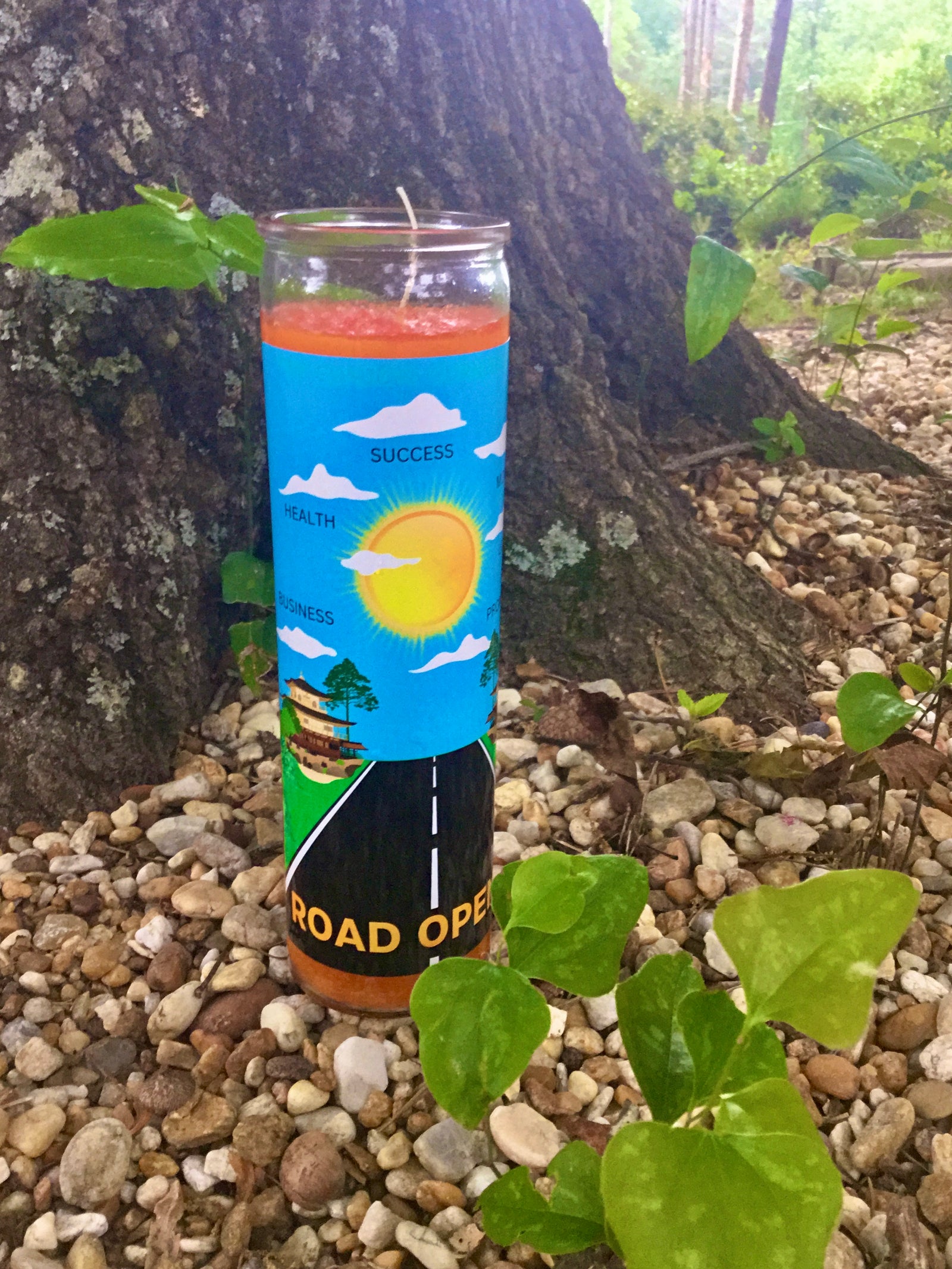 Road Opener Intention Candle