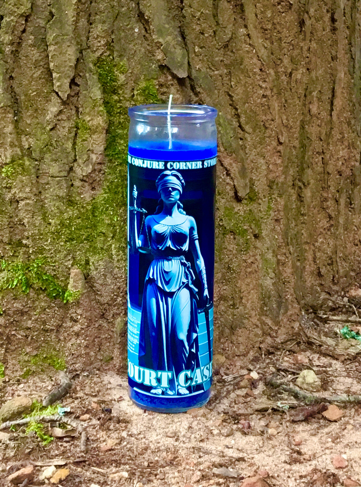 Court Case Candle for Justice in Court