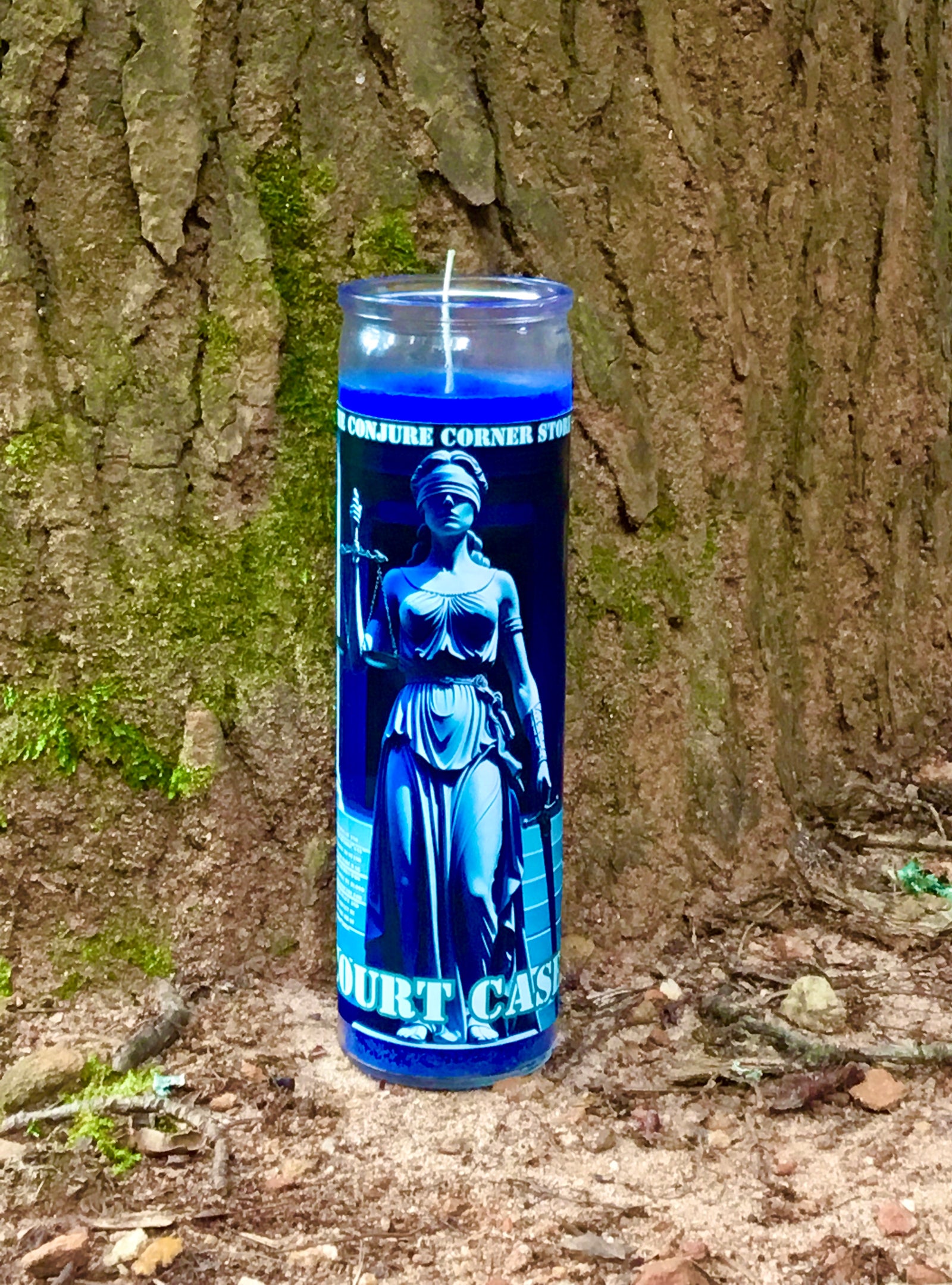 Court Case Candle for Justice in Court
