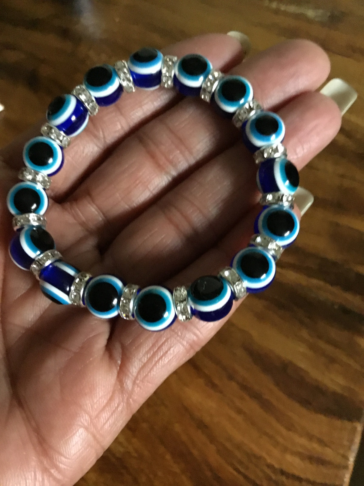 Evil Eye Bracelet, Snowflake Obsidian Bracelet for Women,Tiger&#39;s Eye,for Women and Men.