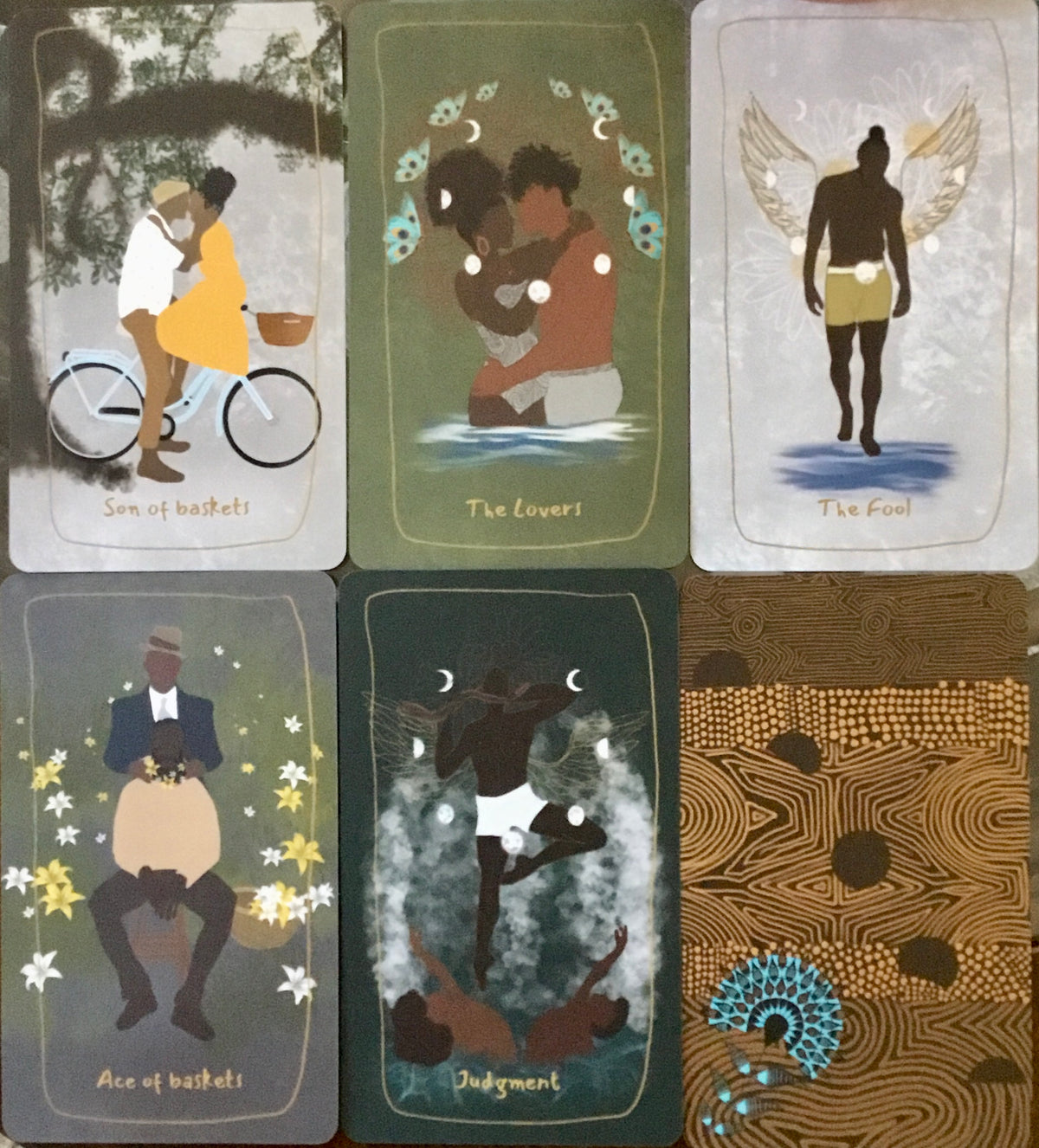 Black Tarot, Black Tarot Decks, Black Tarot Ancestor Awakening Deck