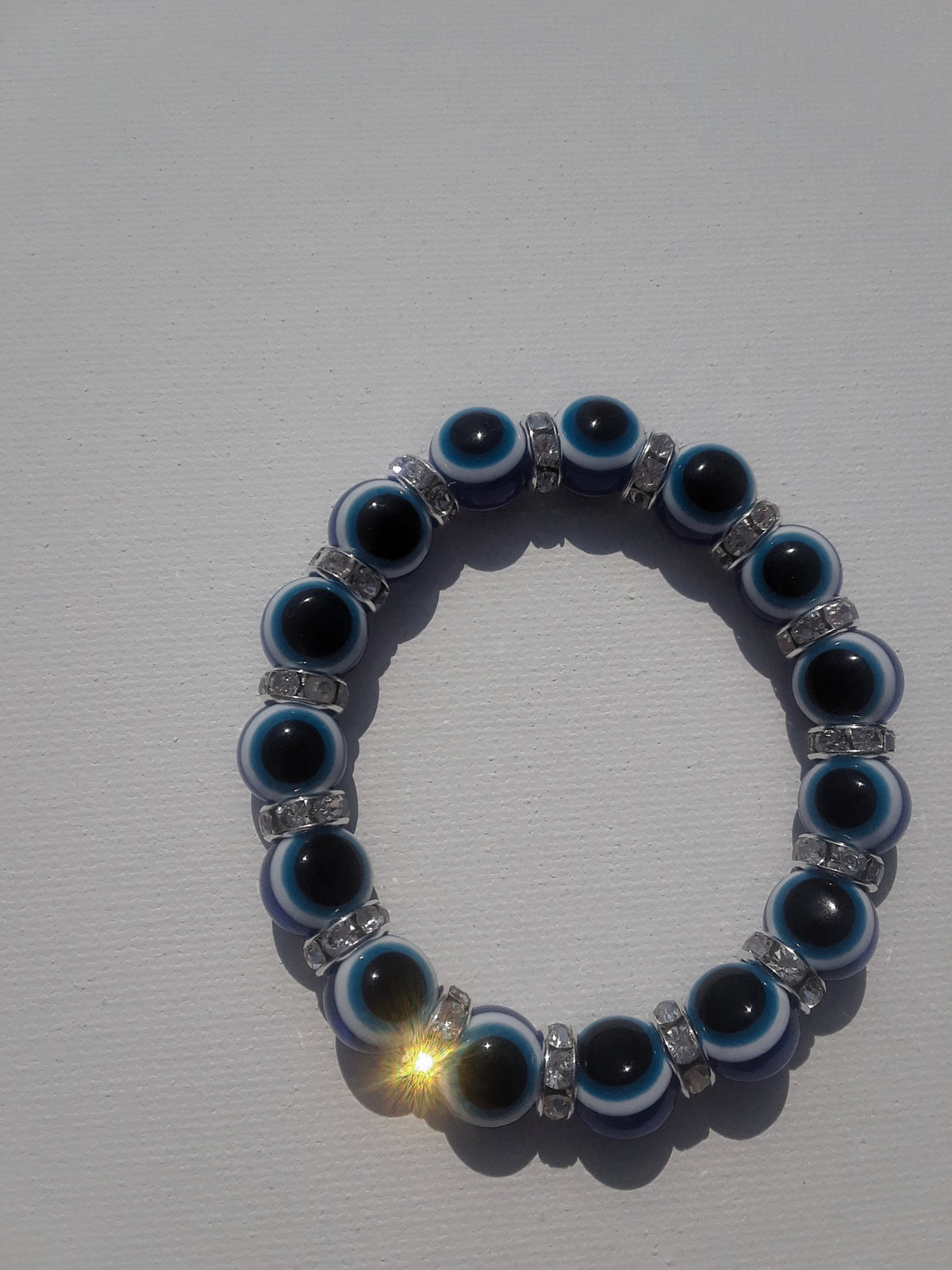 Evil Eye Bracelet, Snowflake Obsidian Bracelet for Women,Tiger&#39;s Eye,for Women and Men.