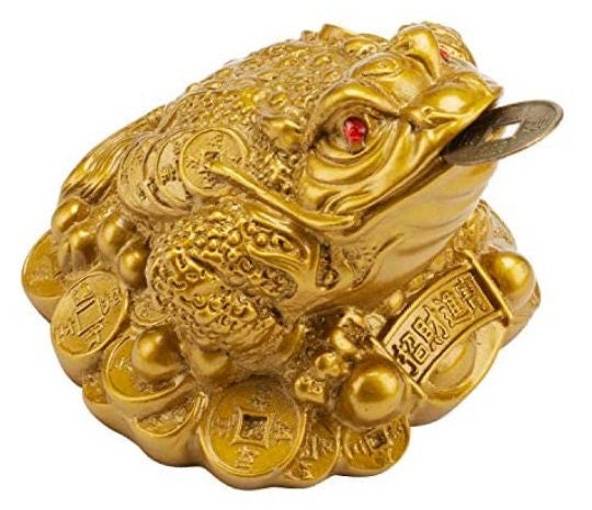 Feng Shui Money Frog, Lucky Money Toad