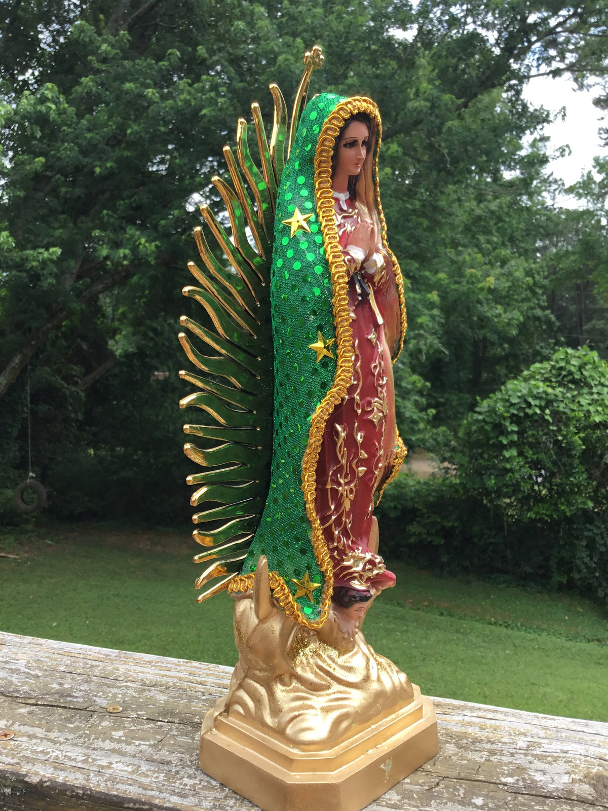 Our Lady Guadalupe, Virgin Guadalupe, The Virgin Mary, Statue