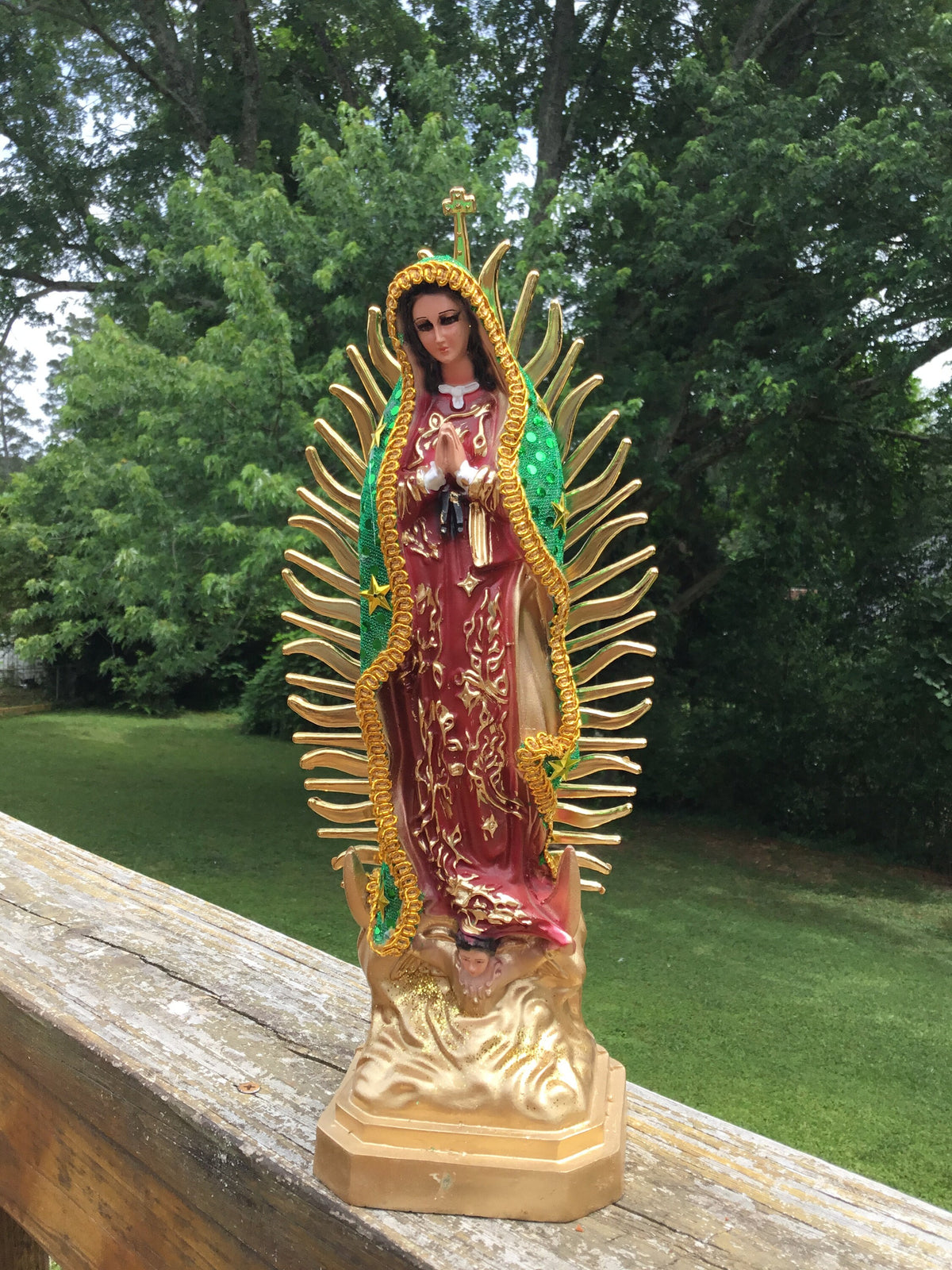 Our Lady Guadalupe, Virgin Guadalupe, The Virgin Mary, Statue