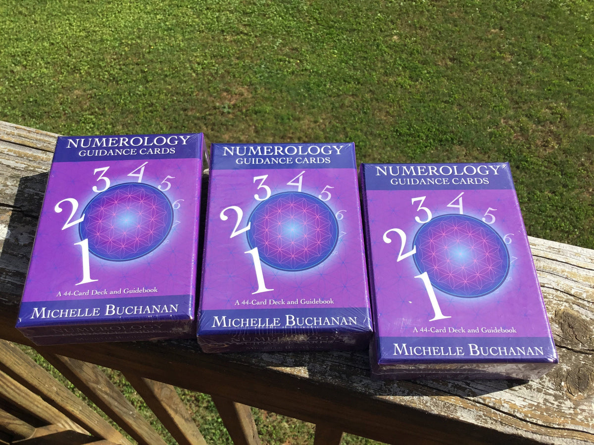 Numerology Guidance Card Deck, Numerology, Numerology Oracle Card Deck