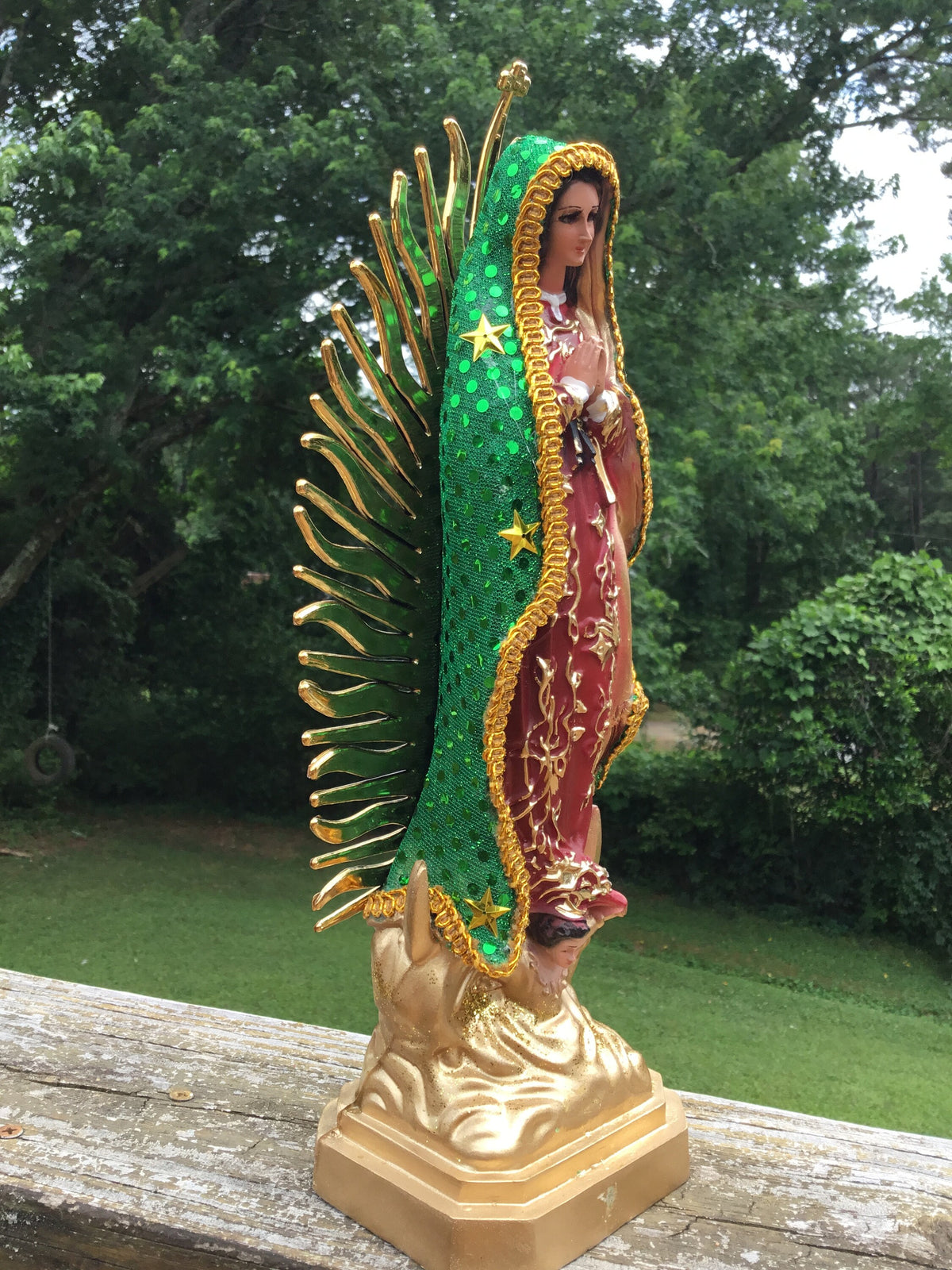 Our Lady Guadalupe, Virgin Guadalupe, The Virgin Mary, Statue
