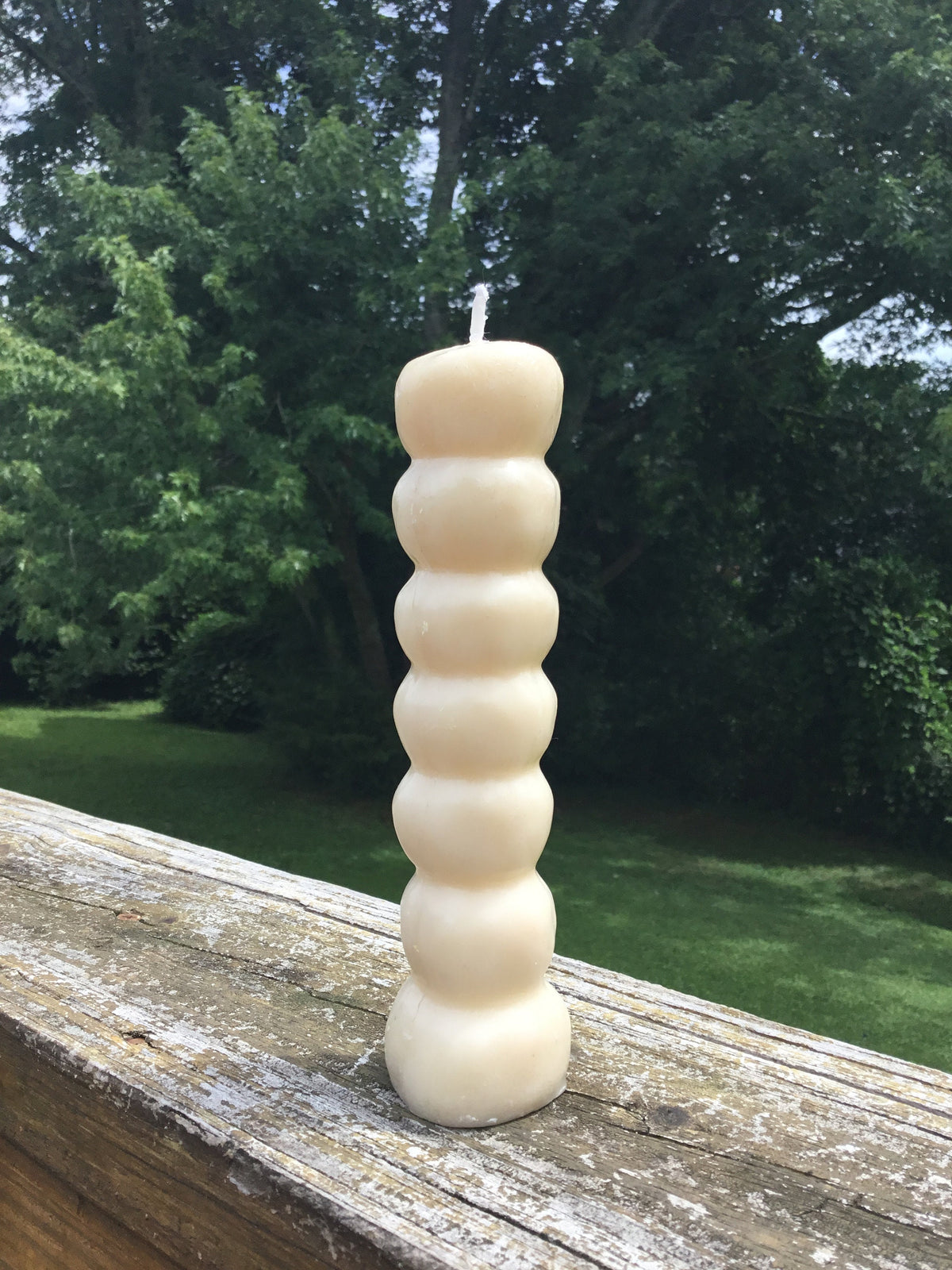 7 Knob Candles, Wishing Candles, Purification, Cleansing, Banishing, White, Ritual Candles