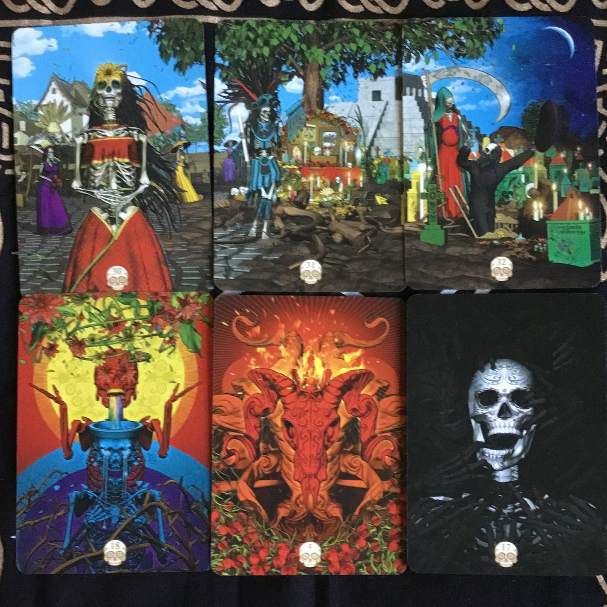 Santa Muerte Oracle, Santa Muerte Oracle Card Deck, Holy Death Oracle