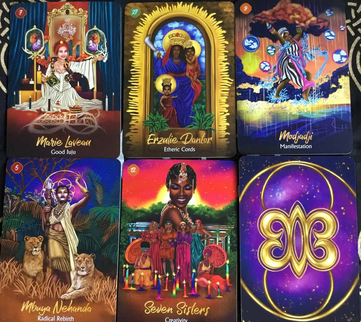 African Goddess Rising Oracle, Oracle Decks, Melanated Decks, African Spirituality, Goddess Energy, Tarot Decks
