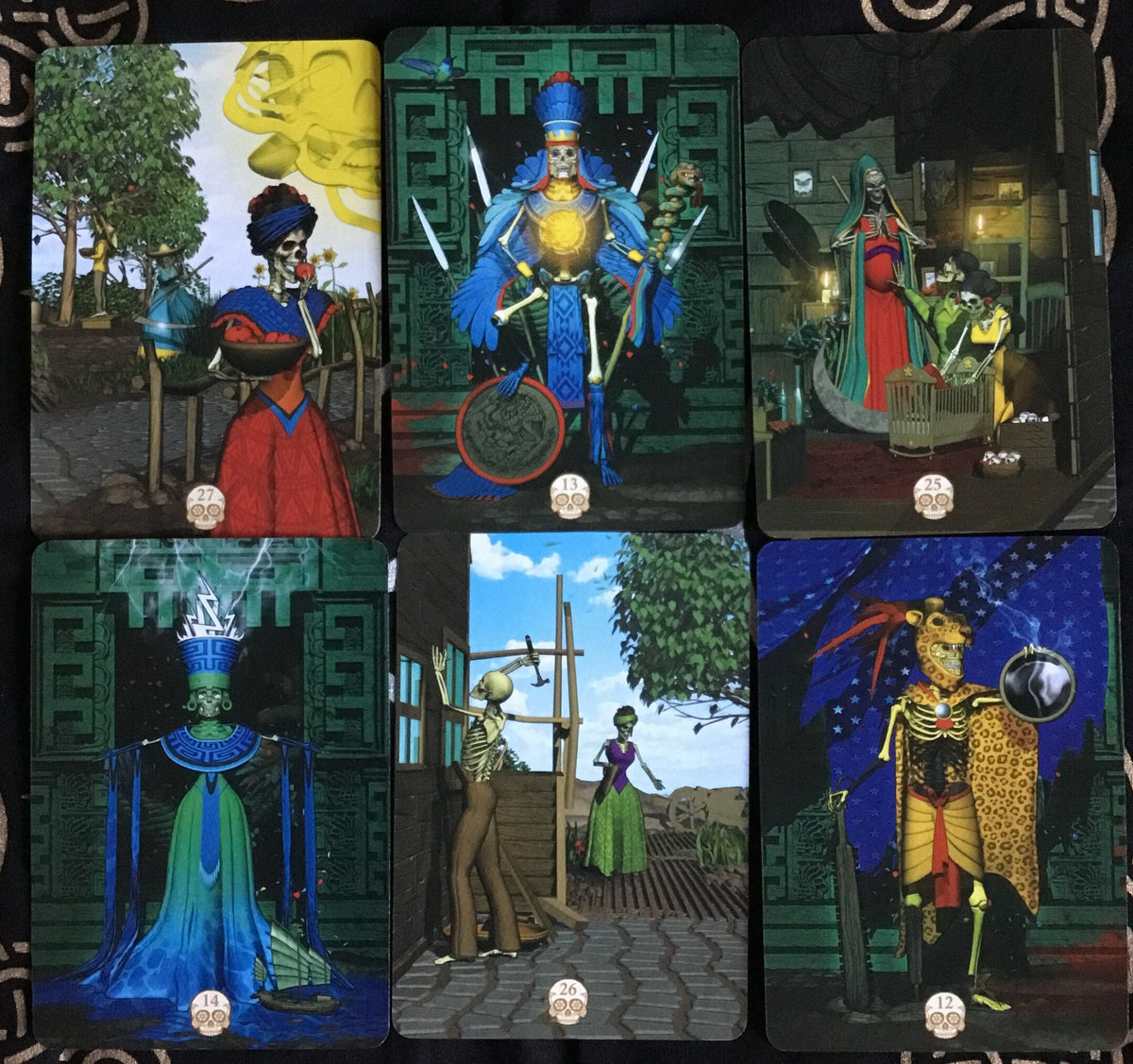 Santa Muerte Oracle, Santa Muerte Oracle Card Deck, Holy Death Oracle