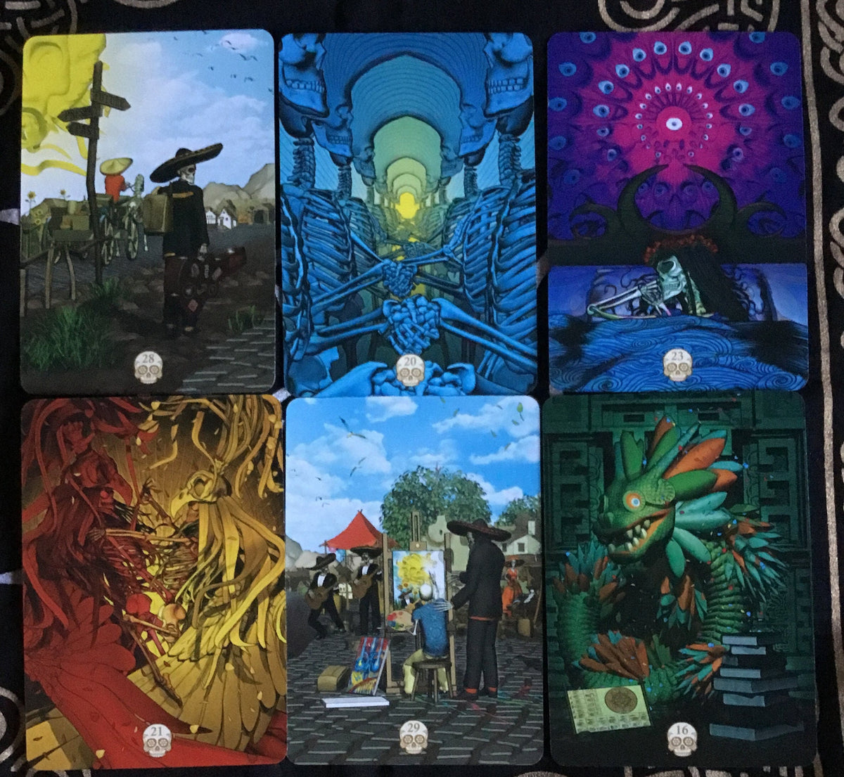 Santa Muerte Oracle, Santa Muerte Oracle Card Deck, Holy Death Oracle