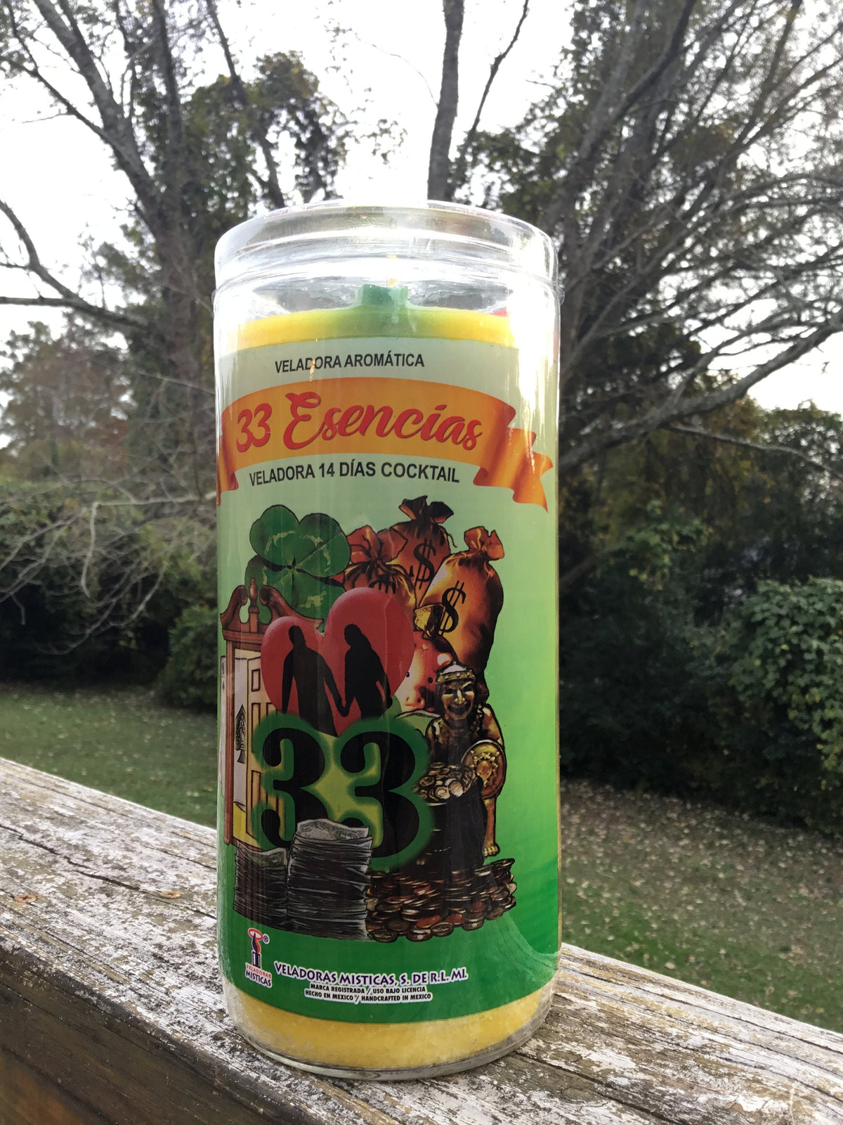 33 Essences Cocktail Candle, Money Candle, Protection Candle,Prosperity Spells, Love Spells, Money Spells, Candles