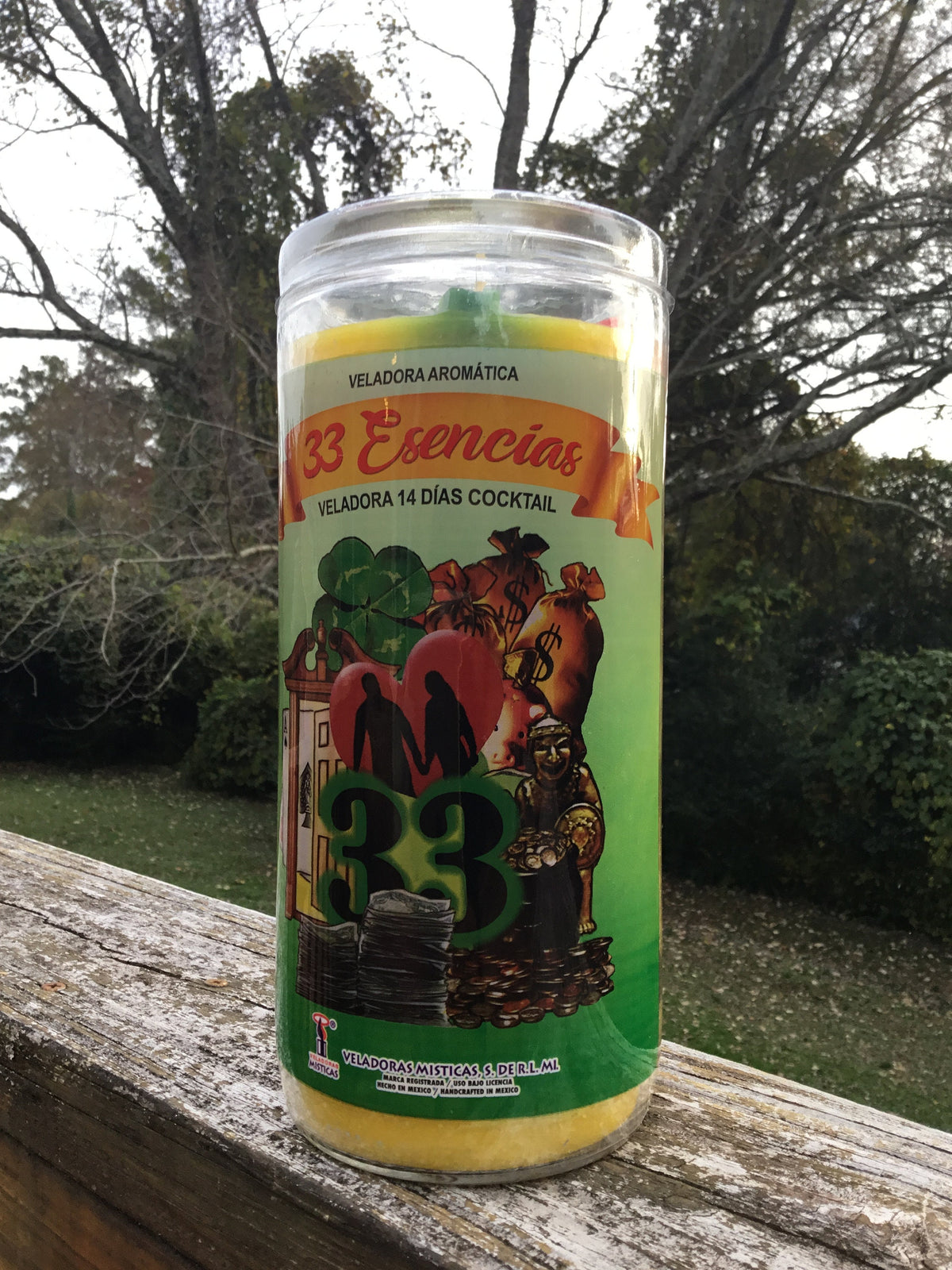 33 Essences Cocktail Candle, Money Candle, Protection Candle,Prosperity Spells, Love Spells, Money Spells, Candles